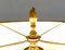 Brass Lotus Table Lamp by Maison Charles, France, 1960s 7