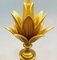 Brass Lotus Table Lamp by Maison Charles, France, 1960s, Image 2