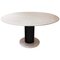 Pedestal Table in Carrara Marble by Ettore Sottsass 1