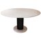 Pedestal Table in Carrara Marble by Ettore Sottsass, Image 1