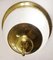 Brass & Frosted Glass Lamps by Luigi Caccia Dominioni for Azucena, Set of 2, Image 4