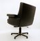 Black Leather Model DS 35 Swivel Desk Chair from de Sede, 1960s 10
