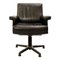 Black Leather Model DS 35 Swivel Desk Chair from de Sede, 1960s 1