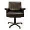 Black Leather Model DS 35 Swivel Desk Chair from de Sede, 1960s, Image 1