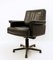 Black Leather Model DS 35 Swivel Desk Chair from de Sede, 1960s 2