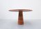 Red Travertine Dining Table in the Style of Angelo Mangiarotti 2