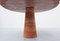 Red Travertine Dining Table in the Style of Angelo Mangiarotti 8