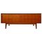 Credenza in teak con 2 ante scorrevoli, Immagine 1