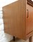 Credenza in teak con 2 ante scorrevoli, Immagine 5