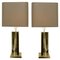 Chrome Table Lamps, Set of 2 1