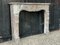Louis XV Fireplace in Gray Ardennes Marble, 18th Century 2