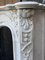 Carrara Marble Fireplace, Late 19th Century 7