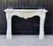 Carrara Marble Fireplace, Late 19th Century, Image 3