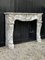 Louis XV Style Gray Marble Ardennes Fireplace, Image 4