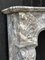 Louis XV Style Gray Marble Ardennes Fireplace 6