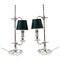 Silver Plated Lamps, Set of 2, Image 1