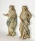 Wood Angels Sculptures, France, 18th Century, Set of 2, Image 2