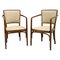 Armchairs by Gustav Siegel for J & J Kohn, Set of 2 1