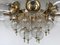 Czech Chandelier with 8 Glass Spheres 6