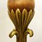 Gilded Wood Floor Lamp by Alfred Chambon, 1930s, Image 2