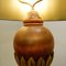 Vergoldete Holz Stehlampe von Alfred Chambon, 1930er 3