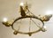 Lustre Neo Classical en Couronne de Bronze 4