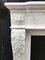 Louis XVI Style Carrara Marble Fireplace, Image 5