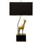 Giraffe Messing Tischlampe, 1960er 1