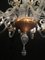 Lámpara de araña veneciana Art Déco, Imagen 4