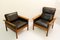 Mobilier de Salon Leolux, Pays-Bas, 1970s, Set de 3 2