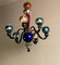 Multi Colored Murano Glass Chandelier, Italy, 1960s, Image 5