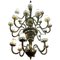 Venetian Murano Glass Chandelier, Italy, 1980s 1