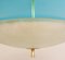 Saucer Shaped Chandelier in the Style Fontana Arte, Italy, 1960s 9