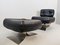 Model Alta Chair and Ottoman by Oscar Niemeyer, 1970s, Set of 2 2