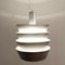 Italian Pendant Light in Silver Metal, 1960s, Image 2