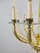 12-Arm Brass and Glass Chandelier by Gio Ponti, Image 3