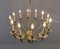 12-Arm Brass and Glass Chandelier by Gio Ponti, Image 7