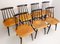 Dining Chairs by Ilmari Tapiovaara for Edsby Verken, Set of 7 6