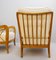 Armchairs with Cream Upholstery by Paolo Buffa, Italy, 1940s, Set of 2 6