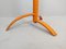 Sculptural Orange Lacquered Wooden Coat Rack by Bruce Tippett Renna, Image 2