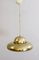Italian Brass Fior Di Loto Pendant Lamp by Tobia & Afra Scarpa for Flos, 1960s 2
