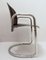 Dialogo Chromed Dining Chairs by Tobia Scarpa for B&B Italia, 1970s, Set of 4 5
