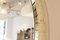 Großer Beleuchteter Italienischer Spiegel mit Holzrahmen, 1940er 8