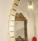 Großer Beleuchteter Italienischer Spiegel mit Holzrahmen, 1940er 4