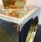 Italian Cube Lamp in Ceramic Silver and Gold from Ceramiche Zaccagnini, 1960s 6