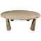 Oval Mondragone Marble Dining Table by Angelo Mangiarotti for Eros 1