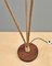 3 Arms and Opaline Globe Floor Lamp 3