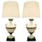 Italian Porcelain Table Lamps by Giulia Mangani, Set of 2, Image 1