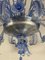 Venetian Blue Murano Glass Chandelier from Venini, 1940s, Image 3