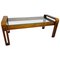 Italian Bentwood and Glass Coffee Table 1
